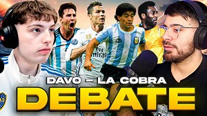 DEBATE CON LA COBRA: MEJOR JUGADOR DE LA HISTORIA? MEJOR EQUIPO? Y SELECCION? MEJOR ARQUERO? (2024) | DAVO Xeneize