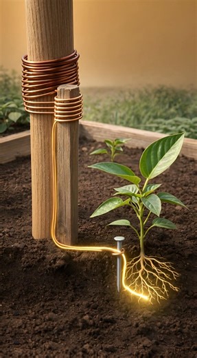 Electroculture Gardening: Does Copper Wire REALLY Boost Plant Growth? ⚡