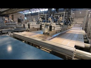 BÜRKLE Parquet Lines | Two-layer Parquet Manufacturing Line
