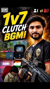 impossible 1v7 clutch 🤯🥵 @LoLzZzGaming #lolzzzgaming #bgmi #pubgmobile #lolzzzshorts #trending