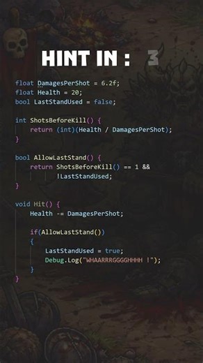 #7 Game Dev Training : Spot The Bug