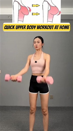 Dumbbell Exercises at Home for Toned Arms & Shoulders