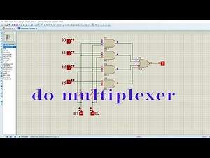 how multiplexer work on Proteus, #proteus