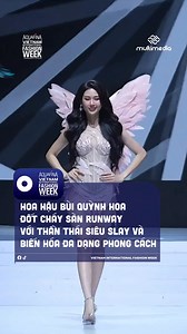 74K views · 133 reactions | Hoa hậu Bùi Quỳnh Hoa đã đốt cháy sàn runway như thế nào? #xuhuongreels #AVIFW | Vietnam's Next Top Model | Facebook