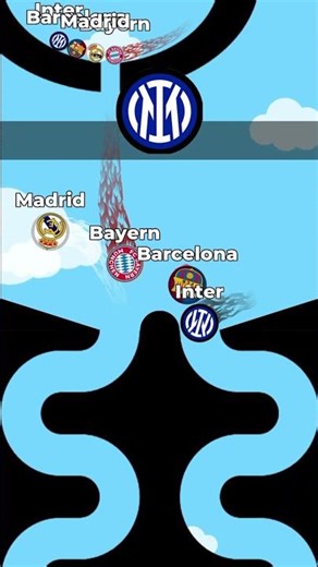 WHO WILL WIN? #marblesrace #football #shorts #viralshort