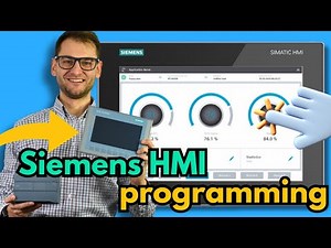 PLC HMI programming | Learn under 10 min | Siemens Simatic HMI design