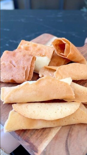 Crêpes Dentelle Maison (Gavottes) Ultra Croustillantes & Inratables !