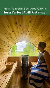 If cozy cabins, panoramic views, and private hot tubs speak your love language… you need to see this place. After following Jess’s journey bringing Retreat North to life for a few months, I finally got to stay — and let me tell you, it was everything I hoped it would be. 💫✨ 🌿🌎Tucked above the Jordan Valley, these brand-new, vintage-inspired cabins are a dreamy Northern Michigan escape designed for rest, beauty, and connection to nature. 🌄🌳Each cabin has its own acre of privacy, a full pictu