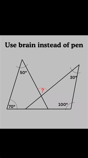 StormYourMind on Instagram: "Basic mathematics Triangle problem algebra tricky problem #mathteacher #mathlover #mathfun #algebra #basicmath #mathiassantourian #jee #trigonometry #mathematics #triangle"