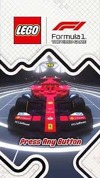I played a LEGO F1 Video Game...