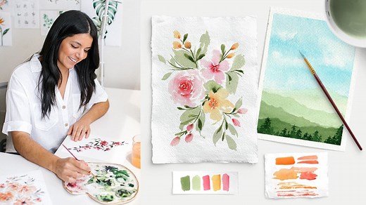 Aquarelle 101 : Guide de la peinture à l'aquarelle pour les débutants | Petals by Priya Watercolor | Skillshare