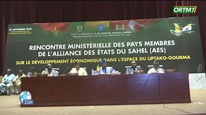 #ORTM - #INFO : #Panafricanisme | #Bamako a abrité la rencontre #ministerielle des pays membres de l'alliance des états du Sahel - #AES sur le développement #économique dans l'espace du #Liptako - Gourma. Mise en Ligne : Cheick Abdoul Aziz COULIBALY Coordination : Tamsir DIABATE | ORTM