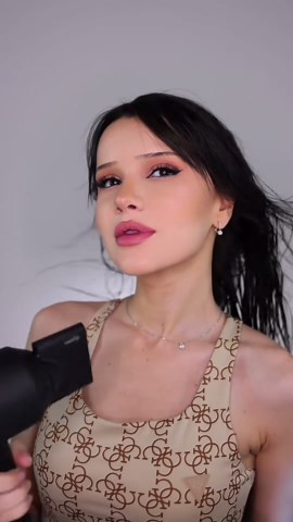 ASMR hair care routine relaxing hair brushing sounds