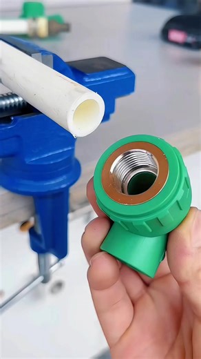 25K views · 116 reactions | Amazing Tool for Threading Plastic Pipes in Seconds #fblifestyle #pipes #threading | Reels ideas | Facebook