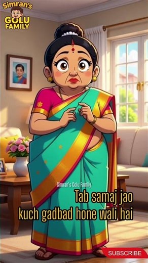 “Golu Family Ka Daily Hungama 😂 | Indian Cartoon Short”