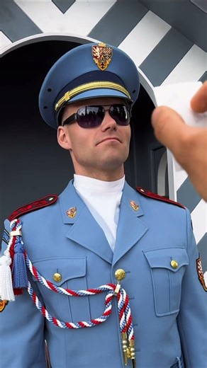 The handsome Prague Castle Guard 🫡 #streetphotography