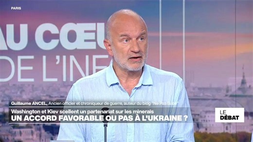 21K views · 310 reactions |   Un accord favorable ou pas à l'Ukraine ? "C’est un contrat de business." Guillaume Ancel, ancien officier, chroniqueur de guerre et auteur du blog "Ne Pas Subir", était l'invité de Stéphanie Antoine | Le Débat - France 24 | Facebook