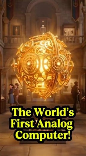 The World’s First Analog Computer! ⚙️
