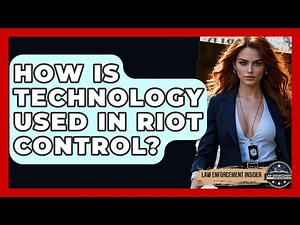 How Is Technology Used In Riot Control? - Law Enforcement Insider