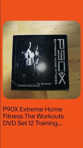 P90X Extreme Home Fitness The Workouts DVD Set 12 Training Routines Complete