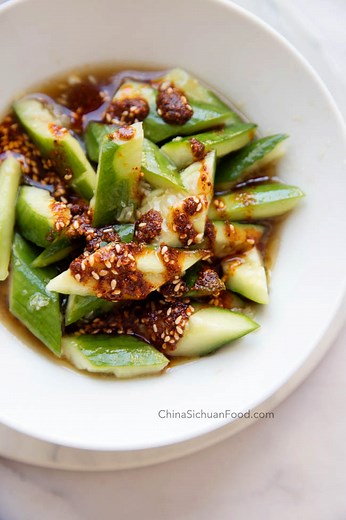 Chinese Cucumber Salad - Smashed Version