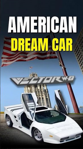Unleashing the American Dream Car: Vector W8!