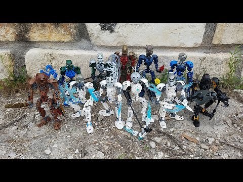 Bionicle Lore M.O.C.s - Full Toa Mangai Team