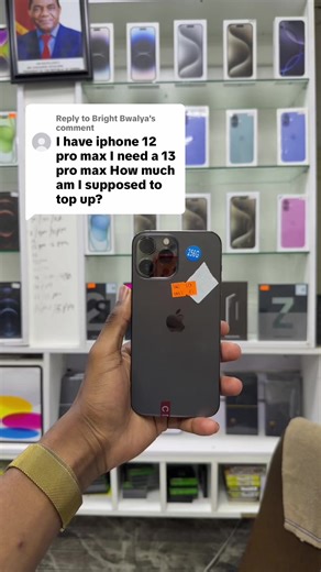 Replying to @Bright Bwalya iPhone 12 Pro Max users… listen carefully 👀 Your phone is not the problem… updates are. Smaller/older models feel it more. That’s why performance starts changing. iPhone 13 Pro Max = smoother long term use Top up K3,000 (128GB, no replacement) Would you upgrade or keep pushing it? 🤔 #iph#iphone12promaxh#iphone13promaxp#appleupdatesc #zambiantiktok🇿🇲