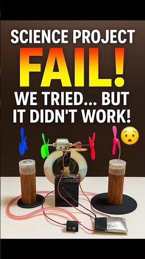 💔 When Our Science Project Failed Miserably! | Unexpected Results!