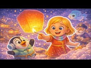 Emma and Chilly Save the Floating Paper Lantern City Adventure 🏮✨