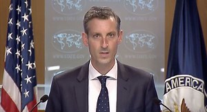 6.8K views · 423 reactions | Spokesperson Price on Afghanistan: Our diplomats–whether in Kabul, here in Washington, elsewhere–have been working around the clock, literally, to coordinate evacuations; line up partner countries to help; and lay the groundwork for a diplomatic approach moving forward. | U.S. Department of State | Facebook