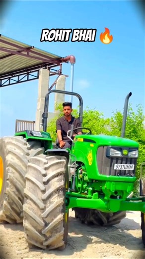 Rohit deshwal ne 💯🔥system 🚜tractor chalaya aur stunt Kiya।