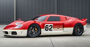 Lotus Type 62-2 coachbuilt by Radford - boosted 3.5L V6, 500 PS; owners get track day with Jenson Button! - paultan.org