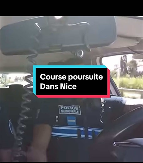 Course poursuite à pleine vitesse en direction du centre ville de frejus #nice #coursepoursuit #policeofficer #policemunicipale #vitesse