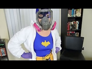 Batgirl Stuck In The Gas Trap - Superheroine - Rocky Jackson 007