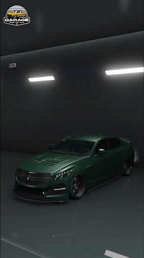Albany V-STR Customization (Cadillac CTS-V) - GTA 5 Online #shorts
