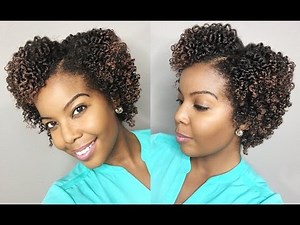 How To: Temporary Hair Color on Natural Hair (No Color Transfer on Clothes!!)