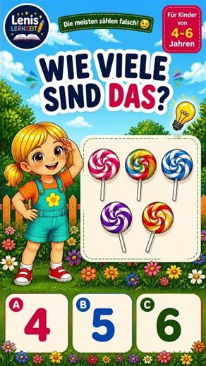 Nur die SCHLAUESTEN Kinder lösen das 🧠✨