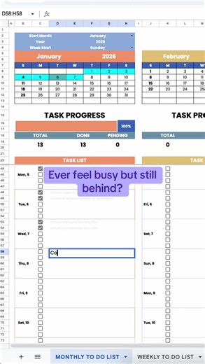 Being busy doesn’t always mean being productive. This task tracker helps you see what actually needs to be done, what’s overdue, and what you can finally stop worrying about. #TaskTracker #ProductivityPH #AdultingPH #LifeOrganization #GoogleSheetsPH