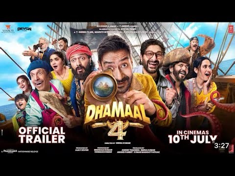 Dhamaal 4 (Trailer): Ajay Devgn, Arshad W, Riteish D, Jaaved J| Indra K| Bhushan K, Ashok TI 10 July