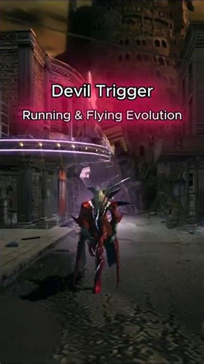 DT Running & Flying Evolution #dante#deviltrigger