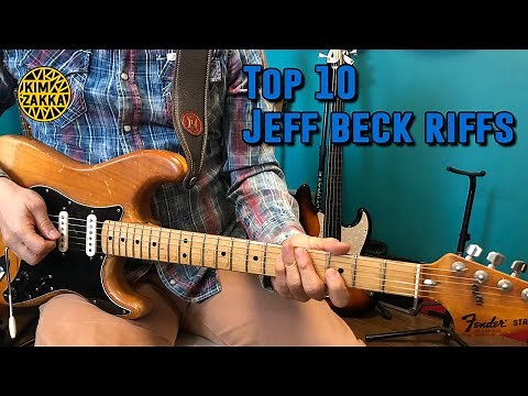 Top10 Jeff beck riffs
