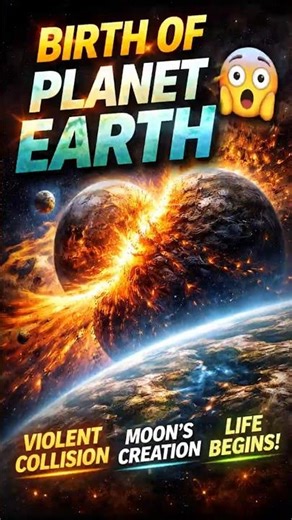 How was Earth formed? 😱