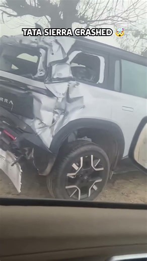 This Tata Seirra is Extremely the Safest 🤯 Rocked with the build