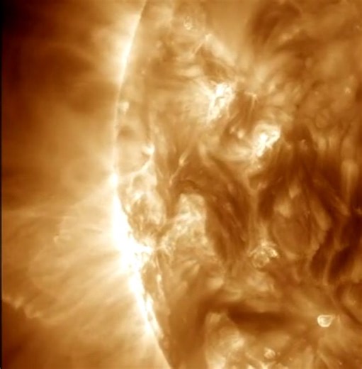 Triangular Solar Prominence (Video) Credit: NASA, SDO Processing: Andy Gefen 2024 August 16 | Sky