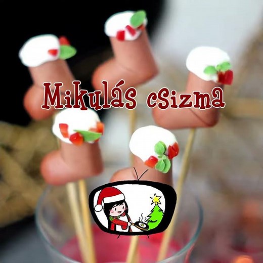 Mikulás csizma - Recept Videók