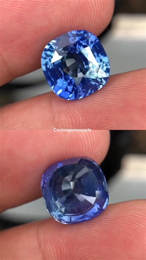 5.4K views · 235 reactions | Discover the beauty of this Natural Cornflower Blue Sapphire — a mesmerizing gem with vibrant color, rare clarity, and natural brilliance. Unheated and pure, it's a perfect piece for luxury jewelry or investment. • Main Details: * Natural Cornflower Blue Sapphire * Weight: 13 Carats+ * Dimensions: 12.8 x 12.7 × 8.6 mm * No Indication of Heat * Premium Quality Gemstone DM me to know the price and full details | Ceylongemexports | Facebook