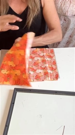 24K views · 168 reactions | 李 I Made this adorable and easy fall sign using Dollar Tree fabric, a frame, and a couple of cute mini signs—budget-friendly and perfect for cozy vibes!  #DollarTreeDIY | Olivia's Romantic Home DIY | Facebook