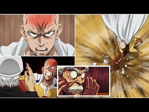 Saitama vs Silver Fang | Saitama Almost Killed Bang | One Punch Man |