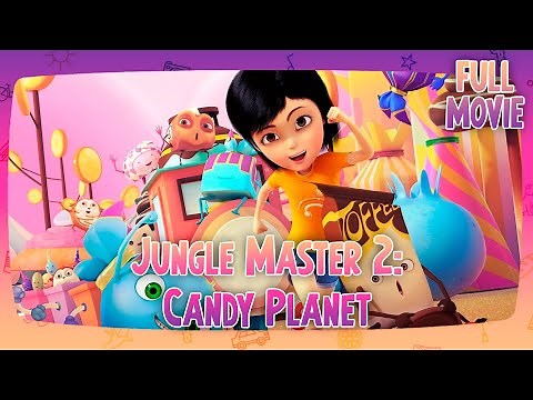Jungle Master 2: Candy Planet | English Full Movie | Animation Adventure